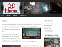 Tablet Screenshot of hardswelding.com